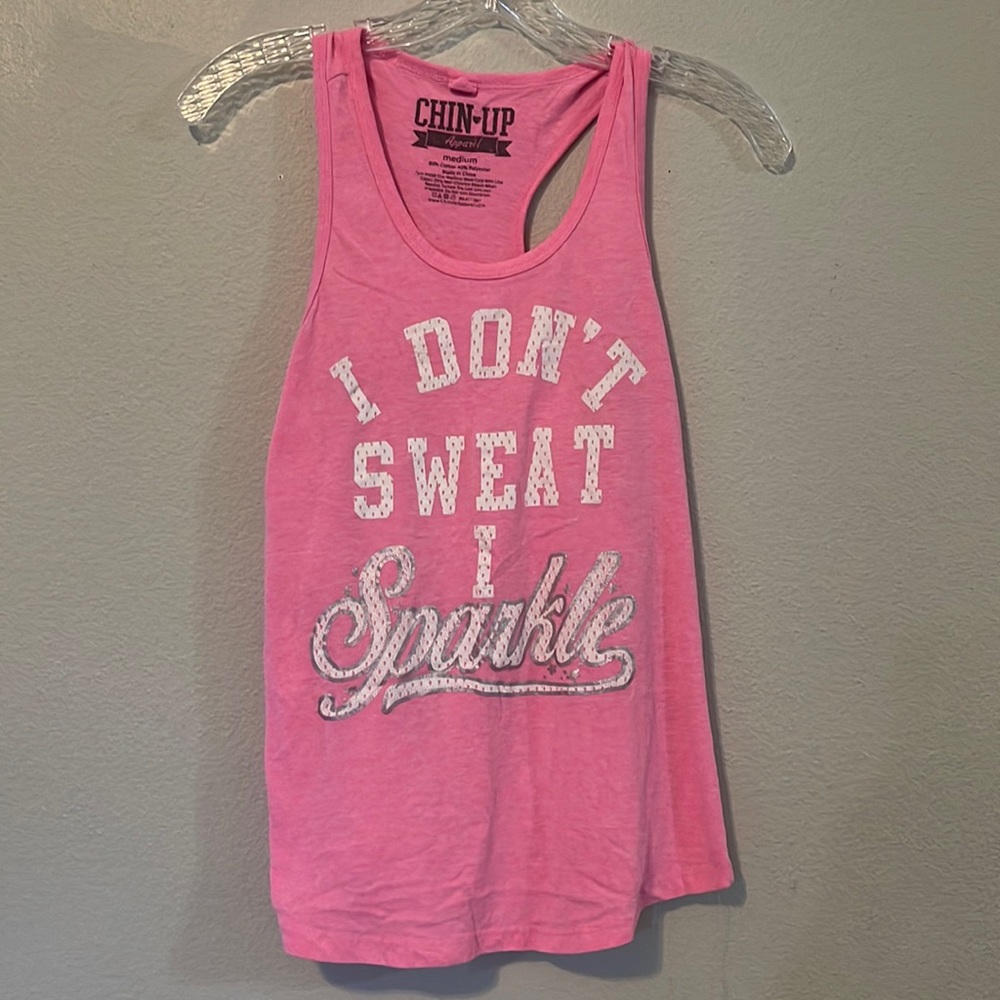 CHIN UP APPAREL WORK OUT TANK TOP